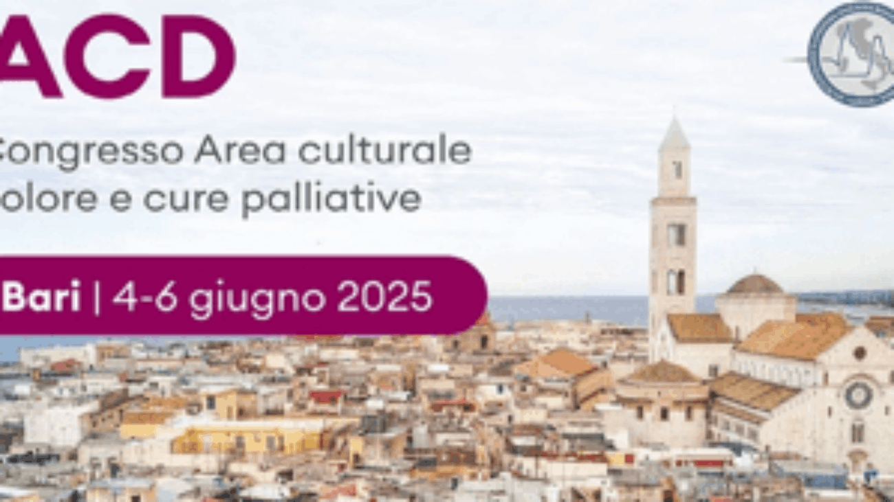 Anestesisti, dolore e cure palliative, a Bari Congresso Siaarti Acd