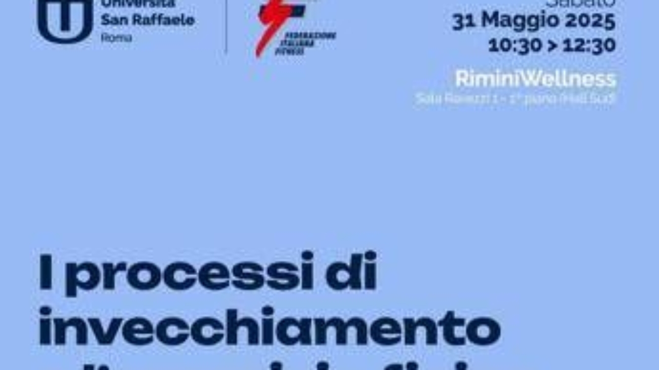 Fitness: longevità attiva e sport, Università San Raffaele Roma e Fif a RiminiWellness