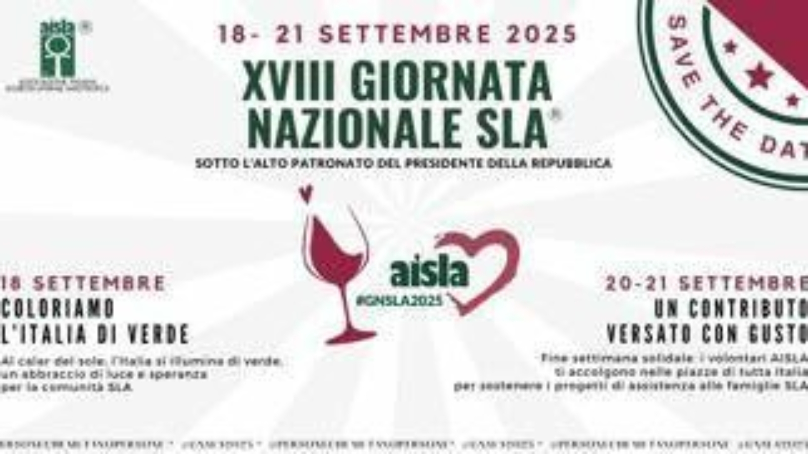Malattie rare, 18 settembre Giornata nazionale Sla: "Un diritto che si afferma"