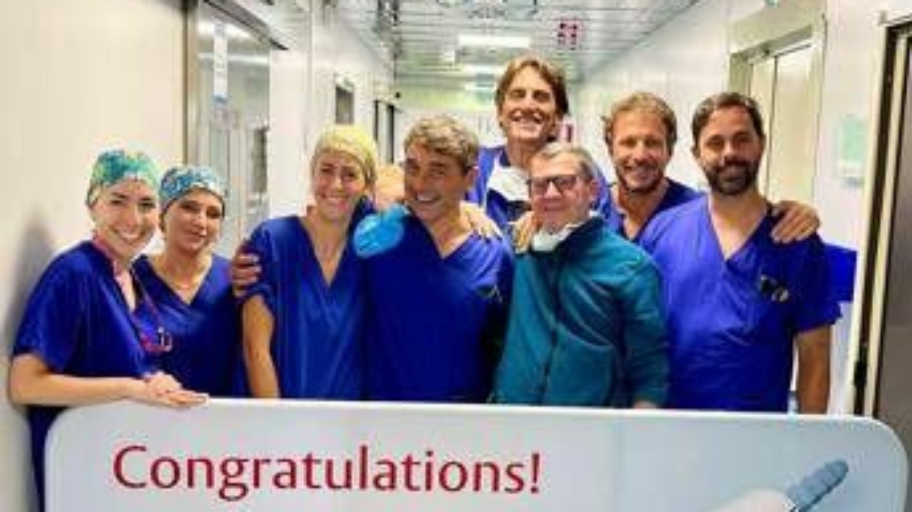 A Roma primo impianto in Europa di un condotto aortico pre-assemblato