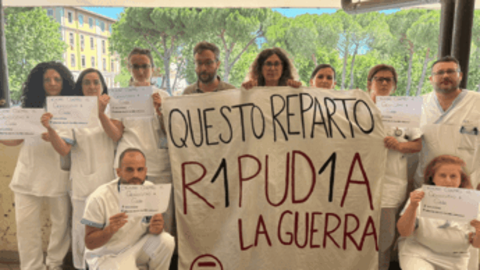 Digiuno a staffetta dei medici italiani per Gaza, sono già 1.300 le adesioni
