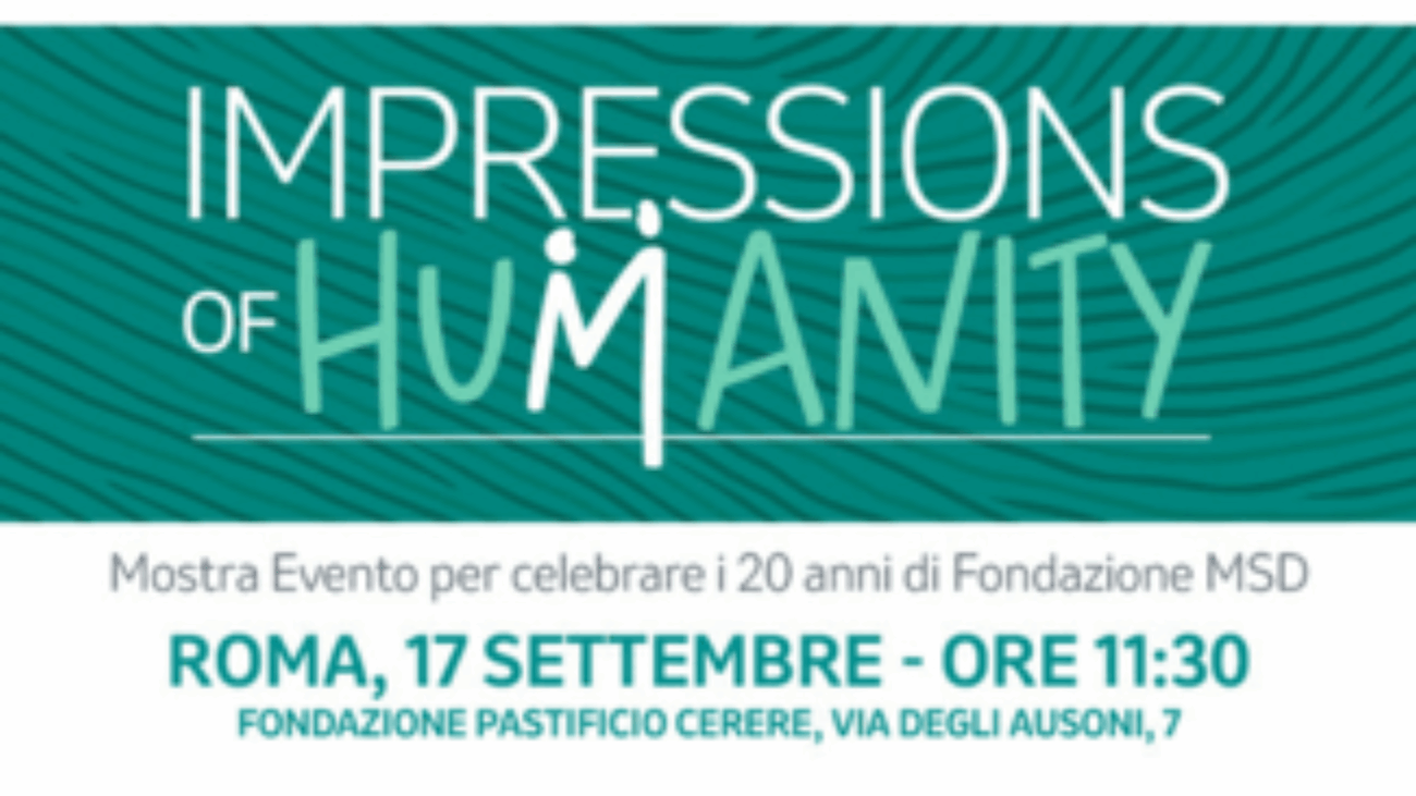 Giovani caregiver protagonisti della mostra-evento 'Impression of Humanity'