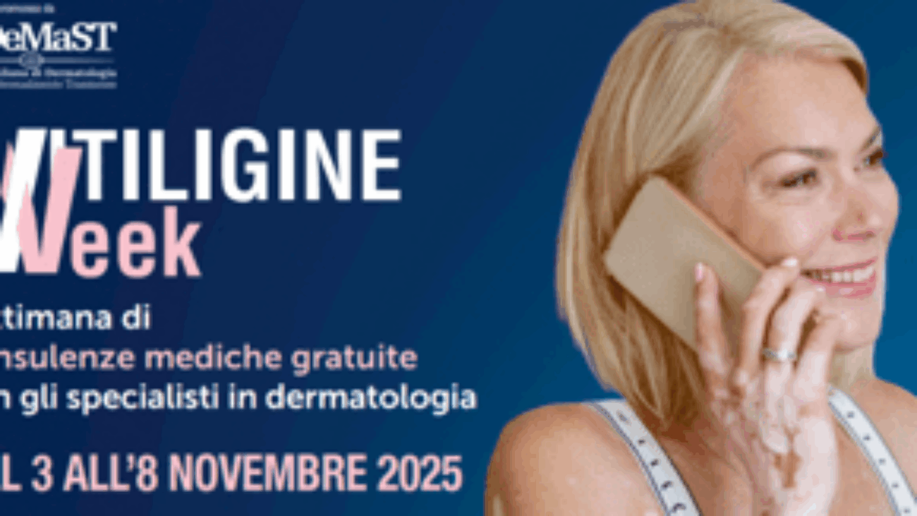 Salute, dal 3 all'8 novembre Vitiligine Week con visite gratuite in più di 35 centri