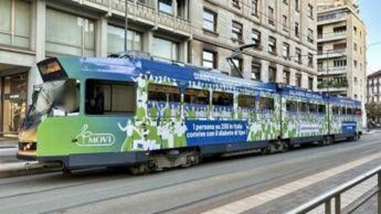 Giornata del diabete, a Milano il tram per sensibilizzare sul tipo 1