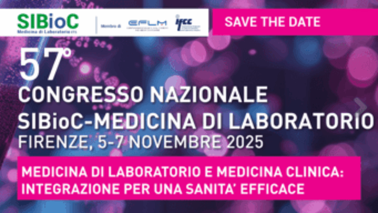 Al via congresso Sibioc, 'medicina di laboratorio fondamentale per prevenzione'