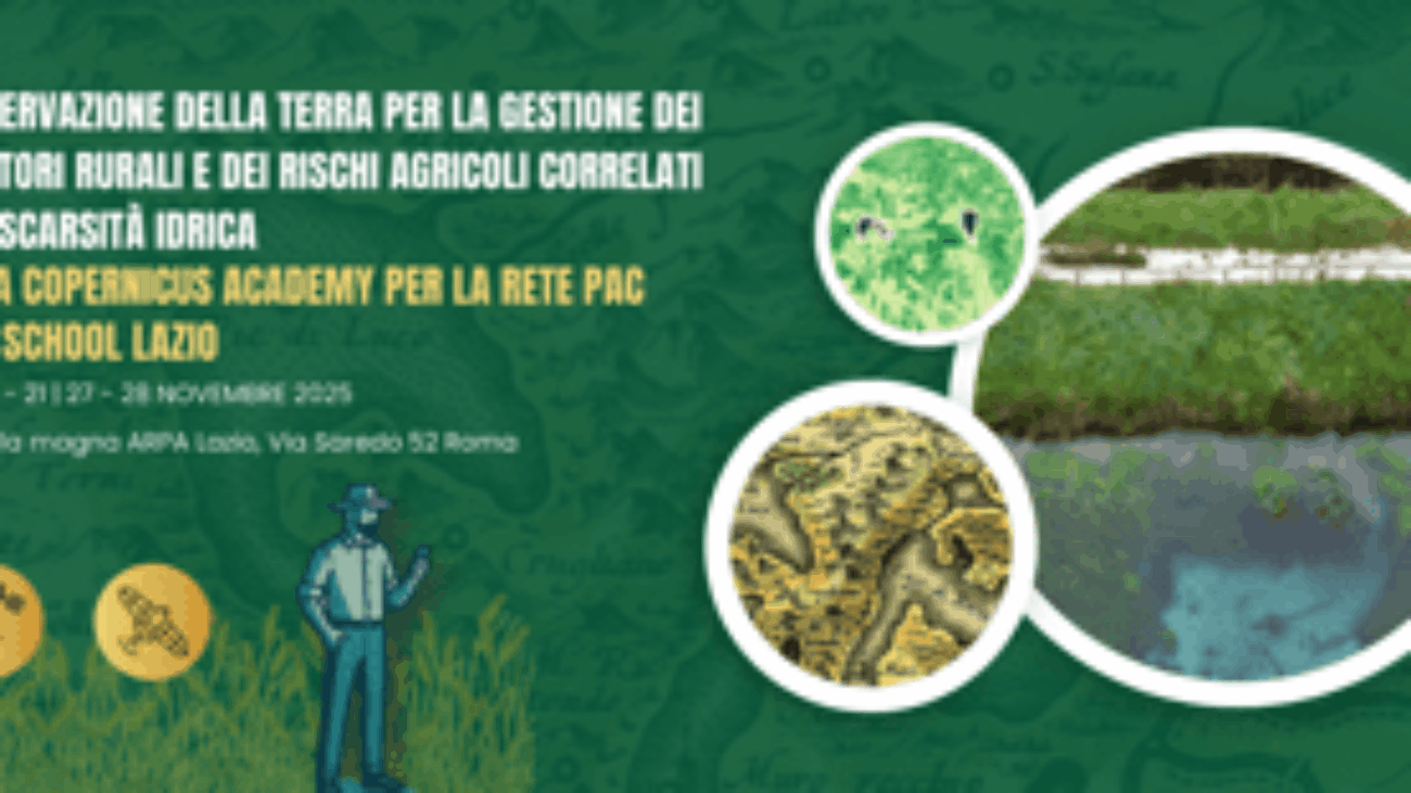 Ismea Copernicus Academy, al via Open school Lazio su osservazione Terra