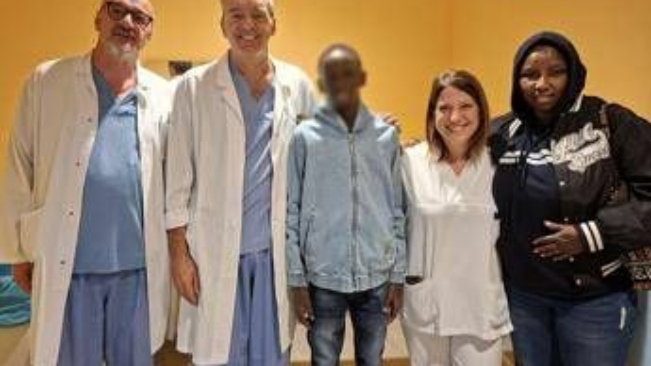 Storia di Lamine, 14enne del Senegal salvato dall'amputazione a Como