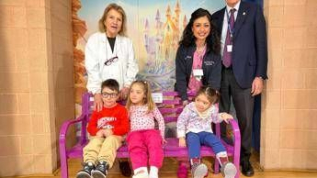 All'Irccs San Raffaele di Roma una panchina viola per l'epilessia