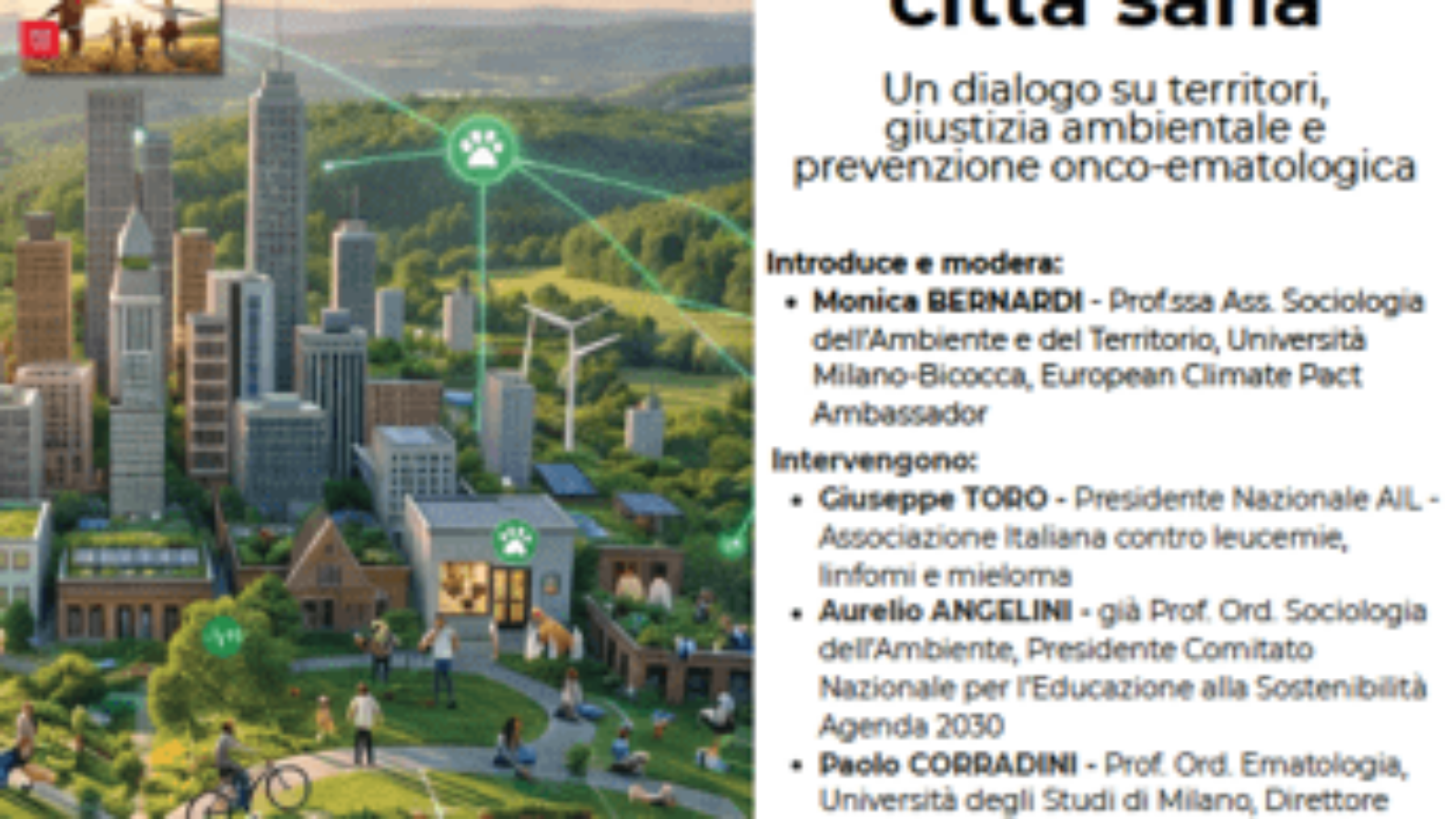 Oncoematologia, Ail presenta libro su impatto di ambiente e stili vita