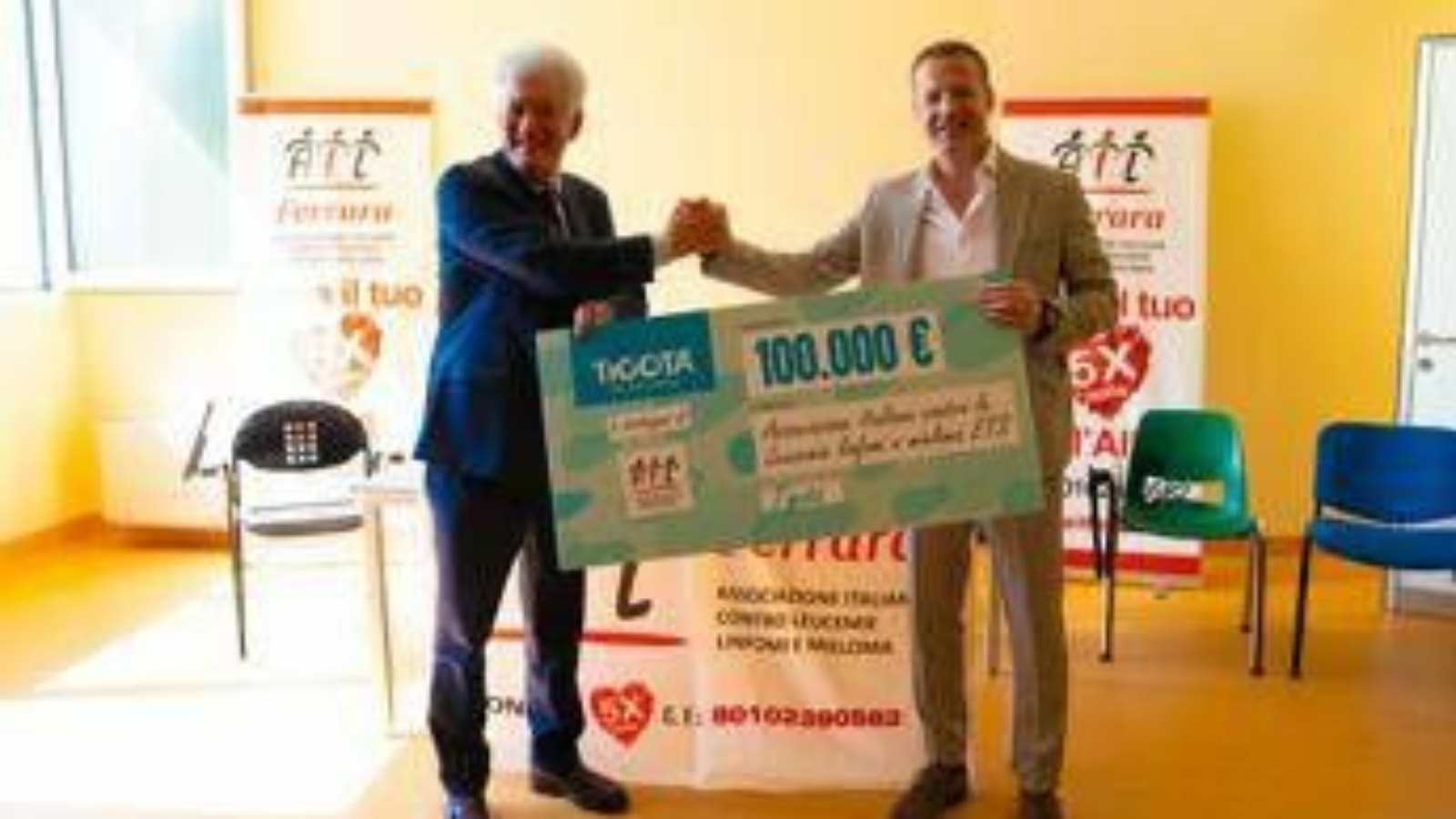 Cure domiciliari onco-ematologiche, Ail riceve 100mila euro da campagna Tigotà