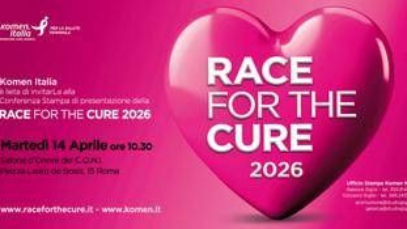 Roma si tinge di rosa, dal 7 al 10 maggio torna la Race for the Cure