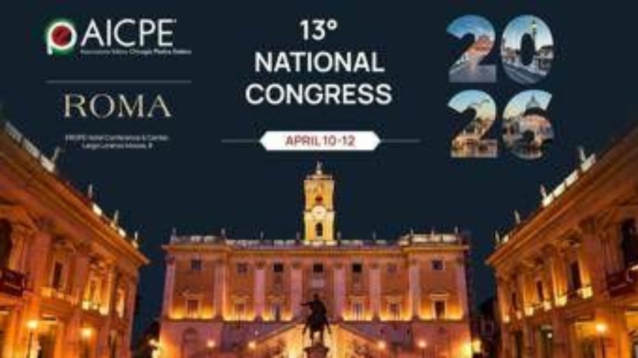 A Roma l'eccellenza della chirurgia plastica, XIII Congresso nazionale Aicpe dal 10 al 12 aprile